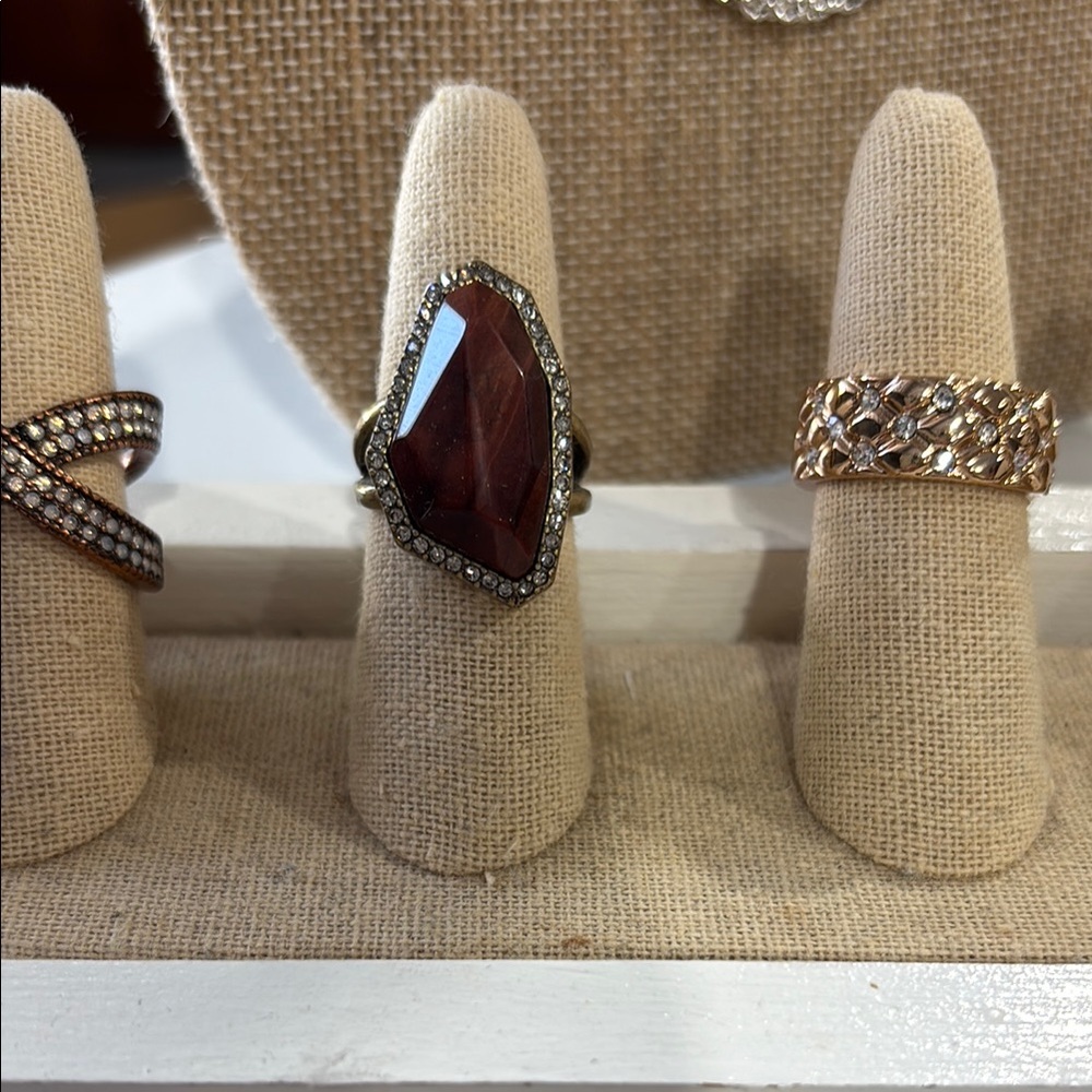 Chloe and Isabel Rebel statement ring, size 8
